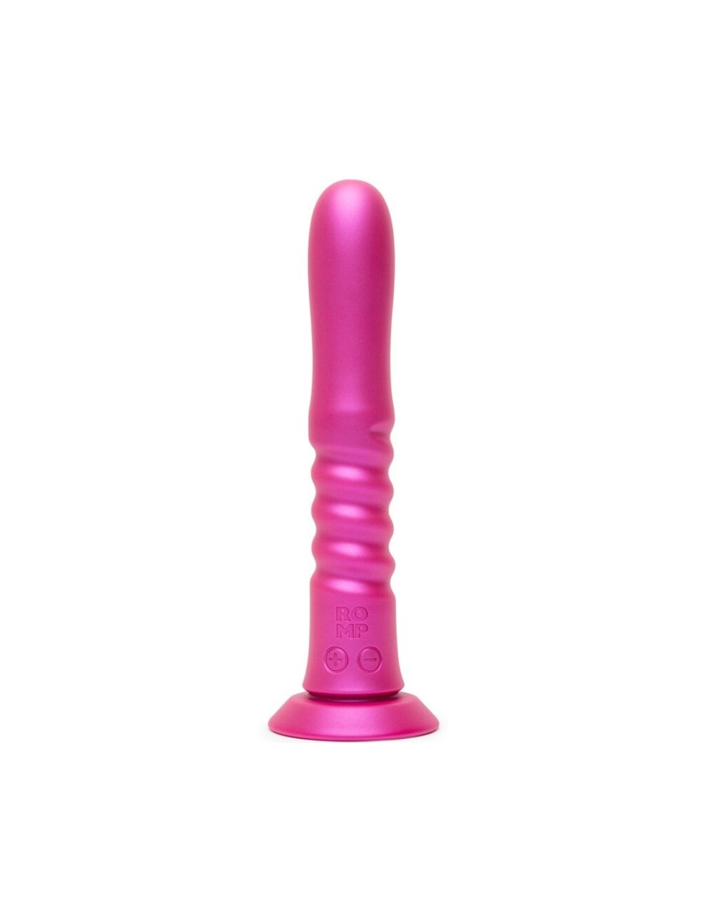 ROMP - JIGGLE VIBRATORE SU E GIÙ CON VENTOSA ROSA