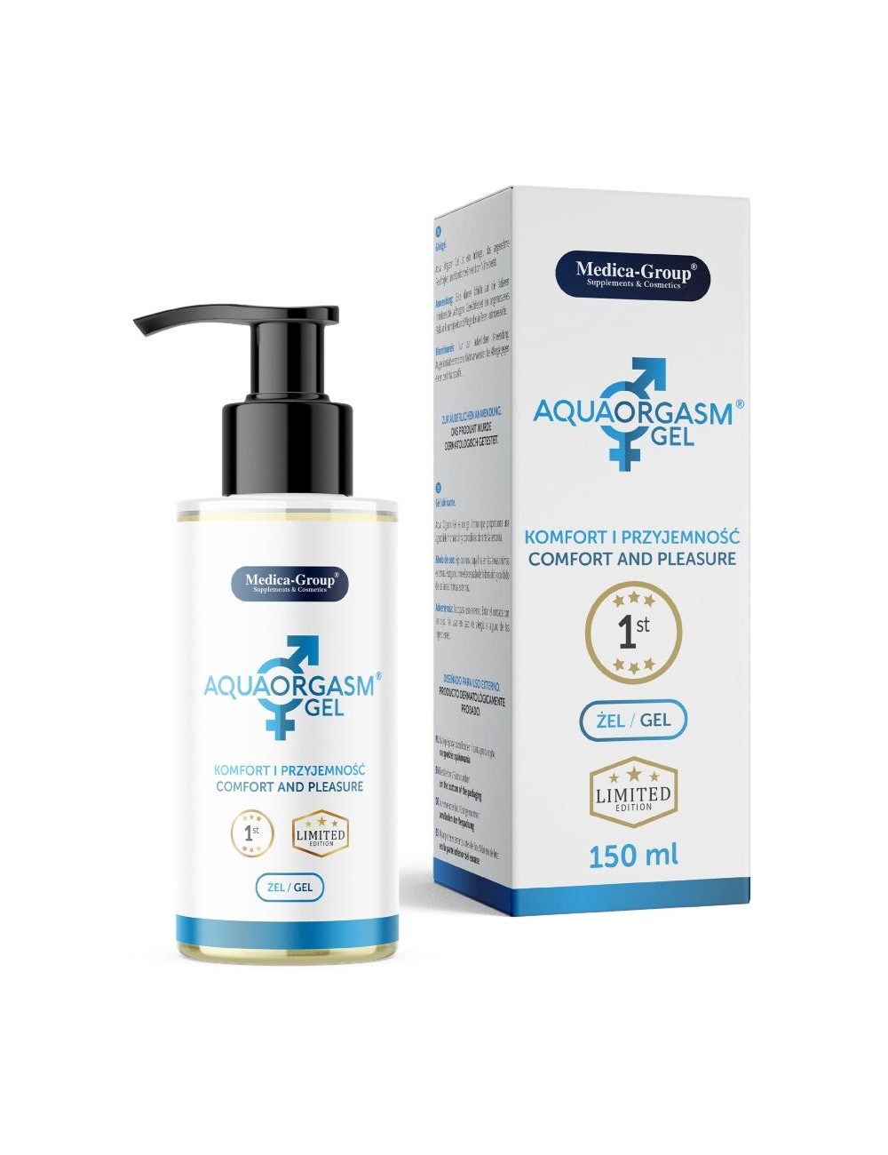 MEDICA GROUP - AQUA ORGASM GEL INTIMO 150 ML