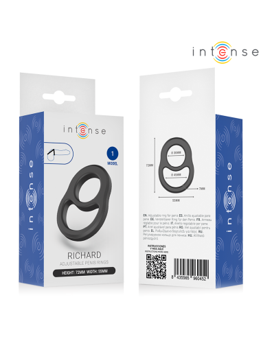 INTENSE - RICHARD DOPPIO ANELLO PER PENE MODELLO 1