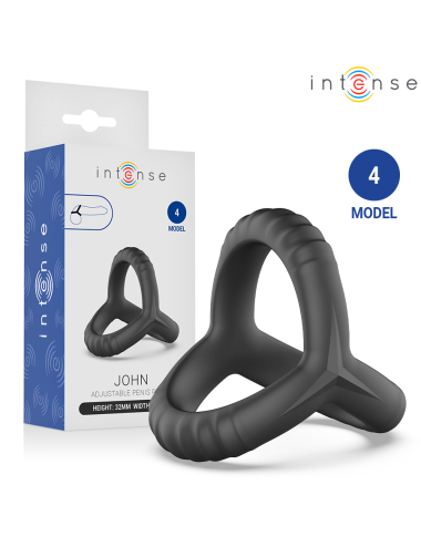 INTENSE - JOHN ANELLO PER PENE TRIPLO REGOLABILE MODELLO 4