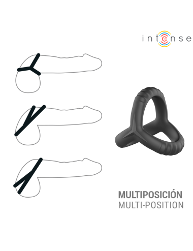 INTENSE - JOHN ANELLO PER PENE TRIPLO REGOLABILE MODELLO 4