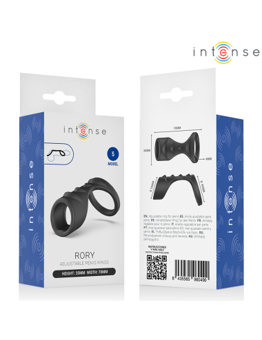 INTENSE - RORY ANELLO PER PENE REGOLABILE MODELLO 5
