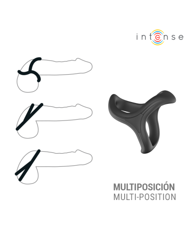 INTENSE - ALFIE ANELLO PER PENE TRIPLO REGOLABILE MODELLO 6