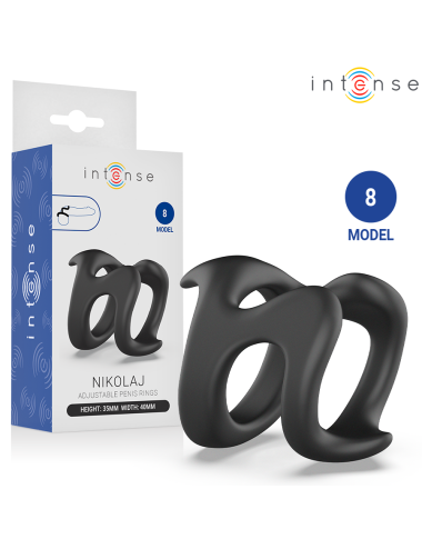 INTENSE - NIKOLAJ ANELLO PER PENE REGOLABILE MODELLO 8