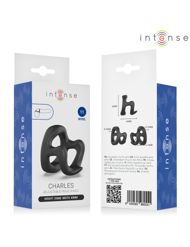 INTENSE - CHARLES ANELLO PER PENE REGOLABILE MODELLO 11