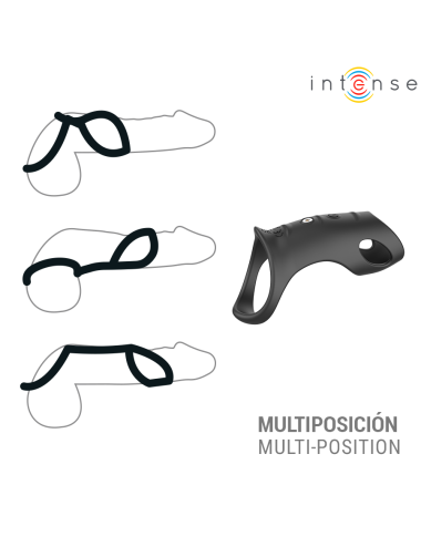 INTENSE - JEROME ANELLO PER PENE VIBRANTE REGOLABILE MODELLO 12