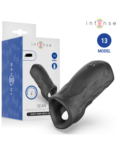INTENSE - SEAN ANELLO PER PENE VIBRANTE REGOLABILE MODELLO 13