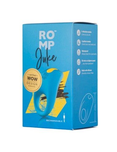 ROMP - JUKE ANELLO PER PENE IN SILICONE CON VIBRATORE PER LA STIMOLAZIONE CLITORIDEA