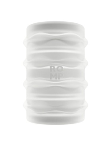 ROMP - MOSH MASTURBATORE MASCHILE TRASPARENTE CON FODERO REVERSIBILE DA 6 CM