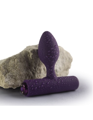 ROCKS-OFF - MINI BACCHETTA RICARICABILE 16 FUNZIONI ROSA PEONIA