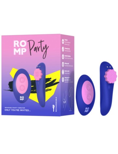 ROMP - Mutandine in silicone magnetiche vibranti per feste con telecomando
