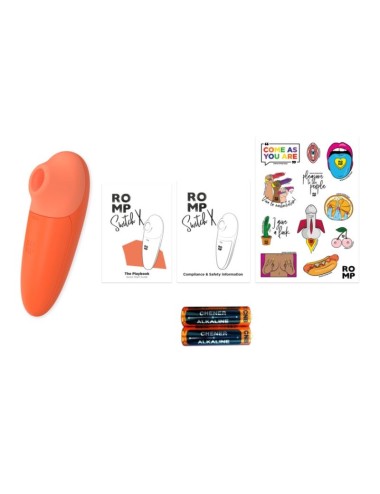 ROMP - SWITCH X STIMOLATORE CLITORIDEO 6 LIVELLI ARANCIONE