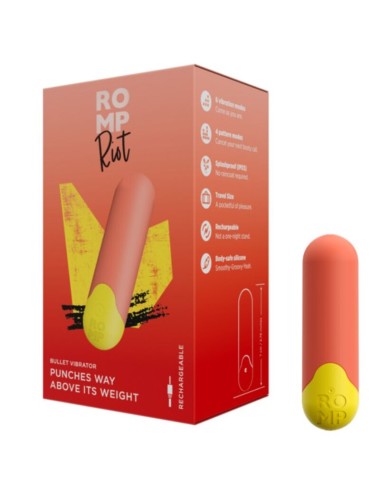 ROMP - RIOT PROIETTILE VIBRANTE MULTIFUNZIONE ARANCIONE + GIALLO