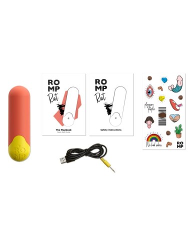 ROMP - RIOT PROIETTILE VIBRANTE MULTIFUNZIONE ARANCIONE + GIALLO