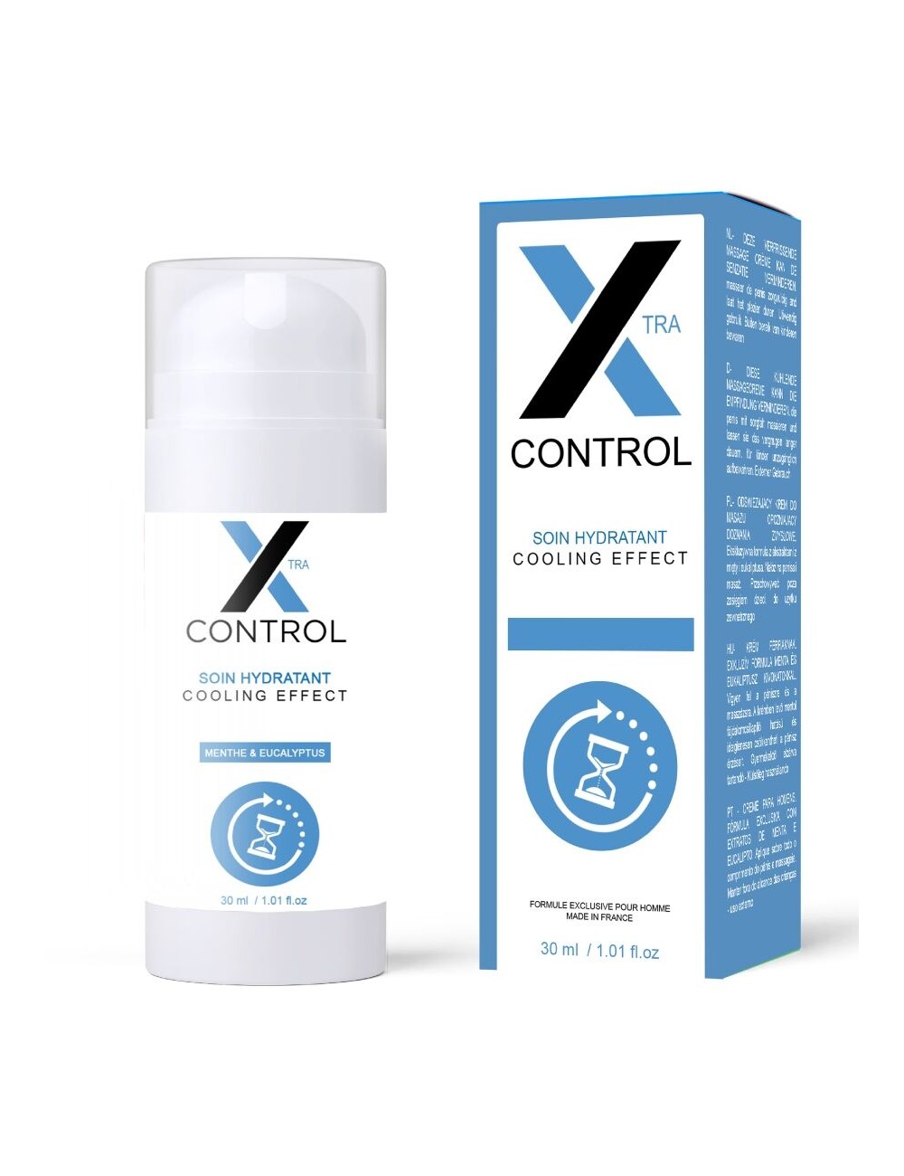 RUF - X CONTROL CREMA EFFETTO FREDDO PER UOMO 40 ML