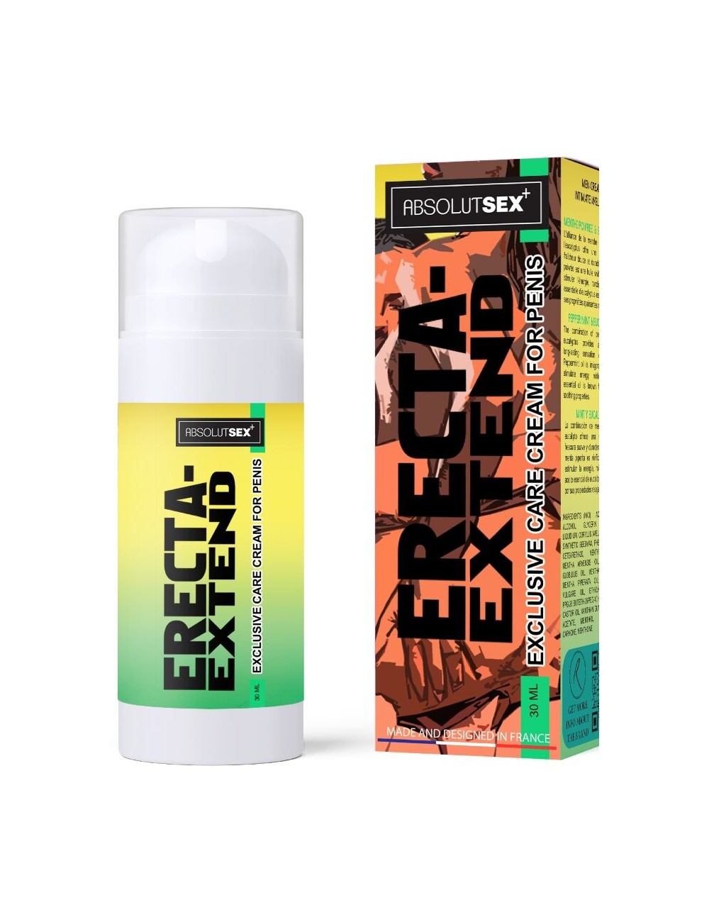 RUF - ERECTA EXTEND CREMA RITARDA E RINFRESCANTE 40ML