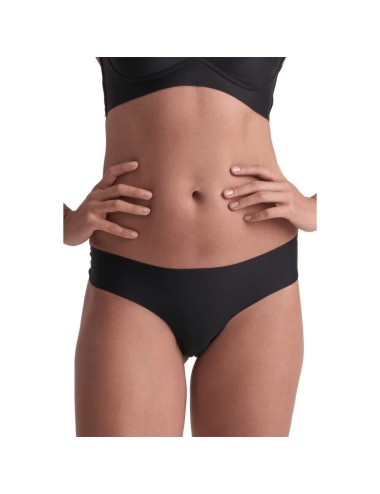 BYE-BRA - PACK 2 TANGAS INVISIBLES BEIGE Y NEGRO TALLA XL
