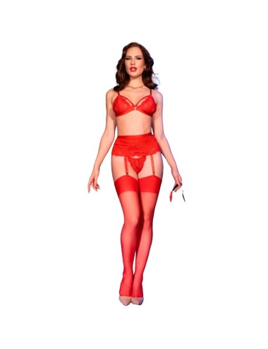 CHILIROSE - CR 4895 SET 5 PEZZI ROSSO M
