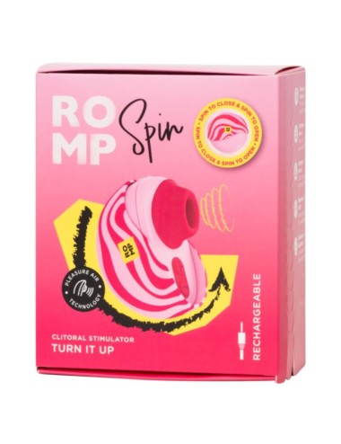 ROMP - SPIN CLITORAL SUCTION ANTITUDE WITH ROTATING OPENING AND CHIUSURE