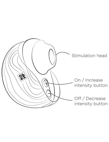 ROMP - SPIN CLITORAL SUCTION ANTITUDE WITH ROTATING OPENING AND CHIUSURE