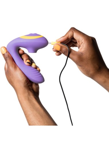 ROMP - REVERB STIMOLATORE DEL PUNTO G E DISPOSITIVO DI ASPIRAZIONE CLITORIDEA REVERB VIOLA