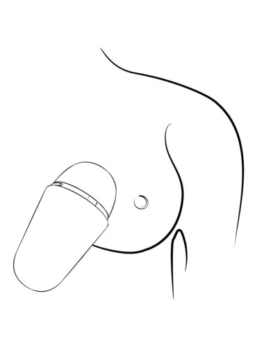 ROMP - STIMOLATORE CLITORIDEO GRATUITO CON COPERCHIO, 10 LIVELLI, RICARICABILE, VIOLA