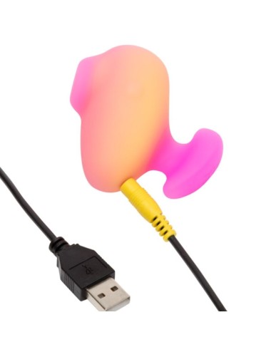 ROMP - KISS VIBRATORE DA DITO RICARICABILE CON ASPIRAZIONE CLITORIDEA