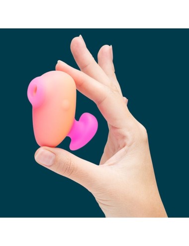 ROMP - KISS VIBRATORE DA DITO RICARICABILE CON ASPIRAZIONE CLITORIDEA
