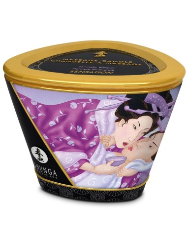 SHUNGA - CANDELA DA MASSAGGIO LAVANDA 170 ML