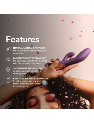LELO - INA VIBRATORE A SPINTA RABBIT VIOLA