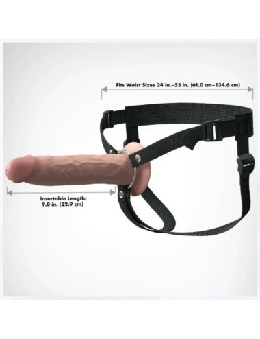 FANTASY X-TENSIONS - STRAP-ON CAVO REALISTICO ELITE 24,1 CM