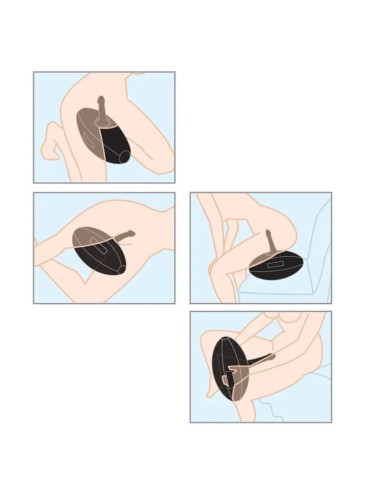 FETISH FANTASY SERIES - BODY DOCK SFERA DELL'AMORE GONFIABILE CON DILDO NERO 41,9 CM