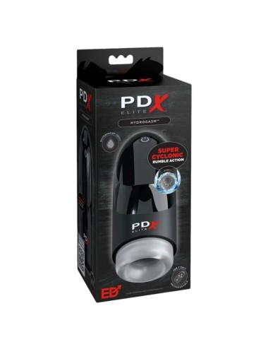 PDX ELITE - MASTURBATORE VIBRANTE CICLONICO IDROGASM 20 CM