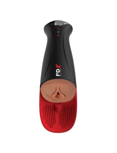 PDX ELITE - FAP-O-MATIC PRO XL VIBRANTE AUTOMATICO MARRONE 34