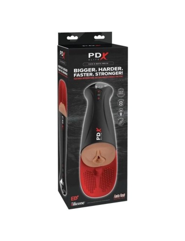 PDX ELITE - FAP-O-MATIC PRO XL VIBRANTE AUTOMATICO MARRONE 34,9 CM