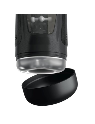PDX ELITE - MOTO-BATOR PRO MASTURBATORE AUTOMATICO VIBRANTE E RISCALDANTE CON PROTEZIONE
