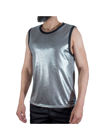 MACHO - T-SHIRT CON GLITTER FINI S/M