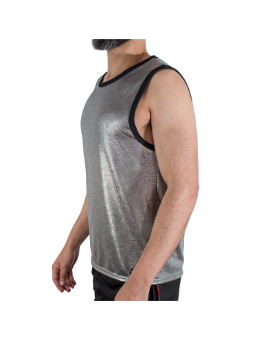 MACHO - T-SHIRT CON GLITTER FINI S/M