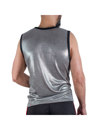 MACHO - T-SHIRT CON GLITTER FINI S/M
