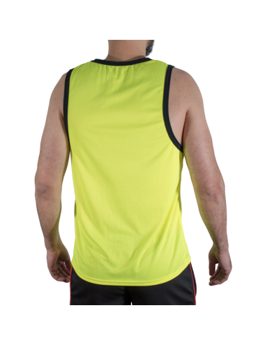 MACHO - CMV001 T-SHIRT DA PALESTRA GIALLA L/XL