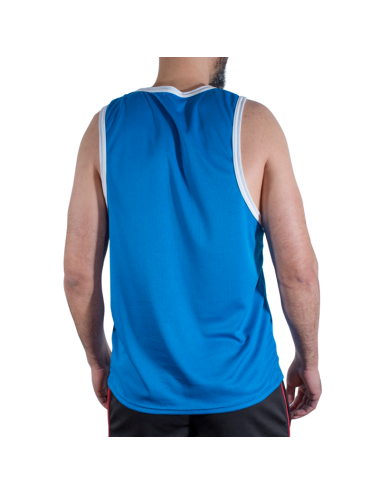 MACHO - CMV002 T-SHIRT BLU DA PALESTRA L/XL