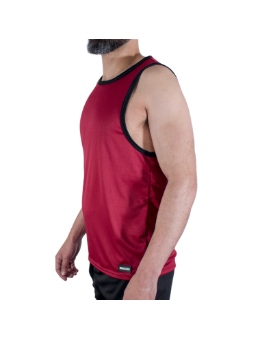 MACHO - CMV003 T-SHIRT DA PALESTRA MARRONE S/M