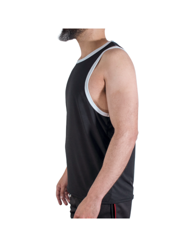 MACHO - CMV004 T-SHIRT DA PALESTRA NERA S/M