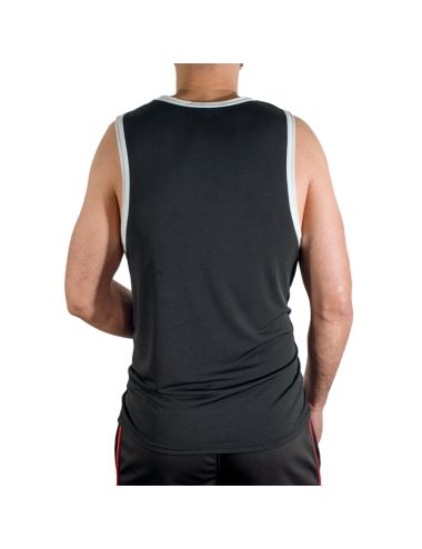 MACHO - CMV004 T-SHIRT DA PALESTRA NERA L/XL