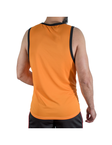MACHO - CMV005 T-SHIRT DA PALESTRA ARANCIONE L/XL
