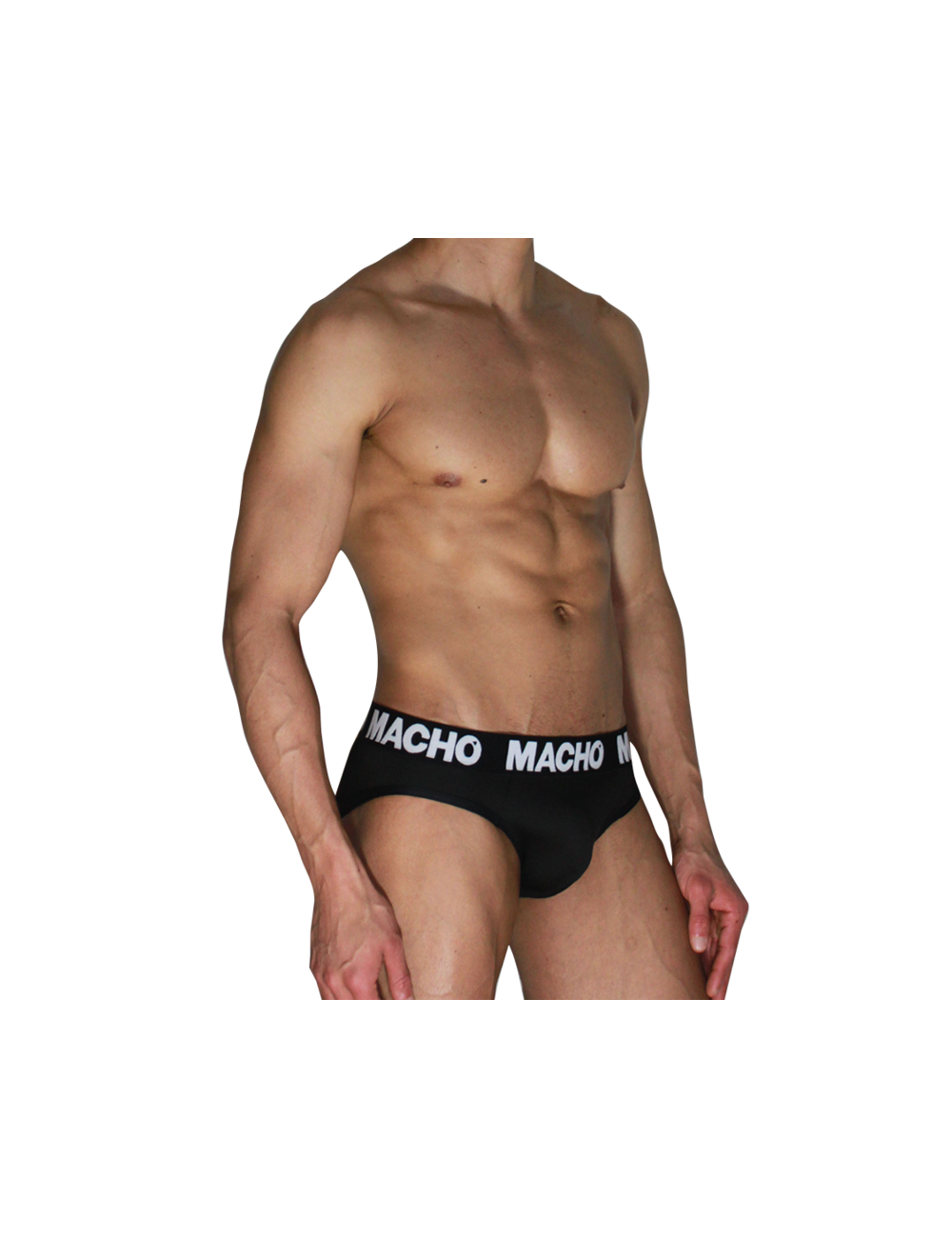 MACHO - MCH007 CLASSIC SLIP BLACK + BLACK L