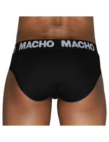 MACHO - MCH007 CLASSIC SLIP NERO + NERO XL