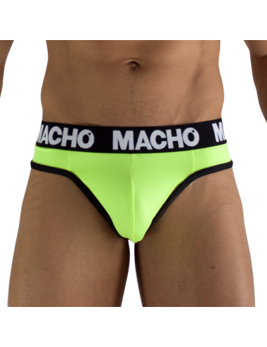 MACHO - MTG001 PERIZOMA GIALLO FLUORESCENTE TAGLIA M