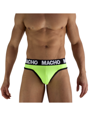 MACHO - MTG001 PERIZOMA GIALLO FLUORESCENTE TAGLIA XL