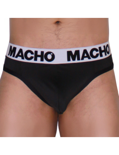 MACHO - MTG002 PERIZOMA NERO/NERO XL